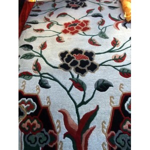 Tapis tibétain en laine