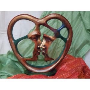 Statuette  "amour"