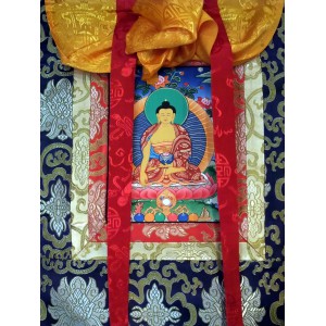 Thanka avec Bouddha