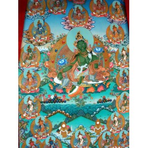 Peinture Thanka de Tara